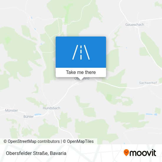 Obersfelder Straße map