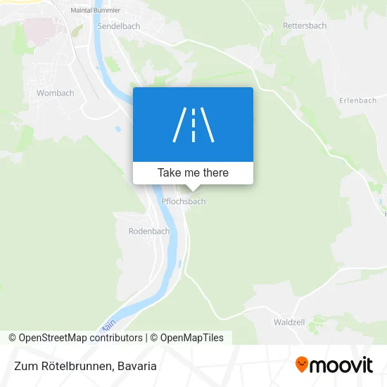 Карта Zum Rötelbrunnen