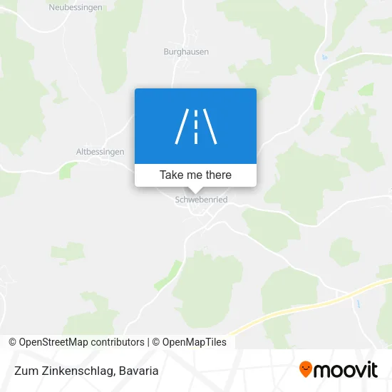 Карта Zum Zinkenschlag