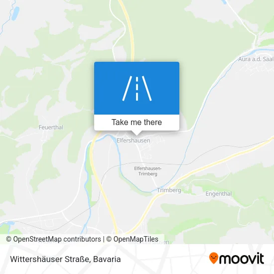 Wittershäuser Straße map