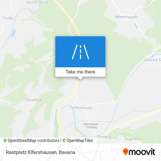 Rastplatz Elfershausen map