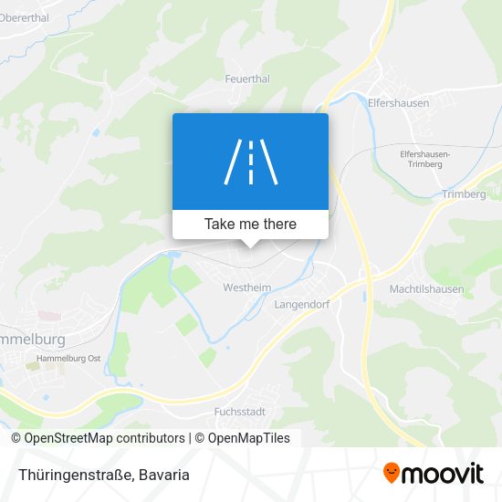 Thüringenstraße map