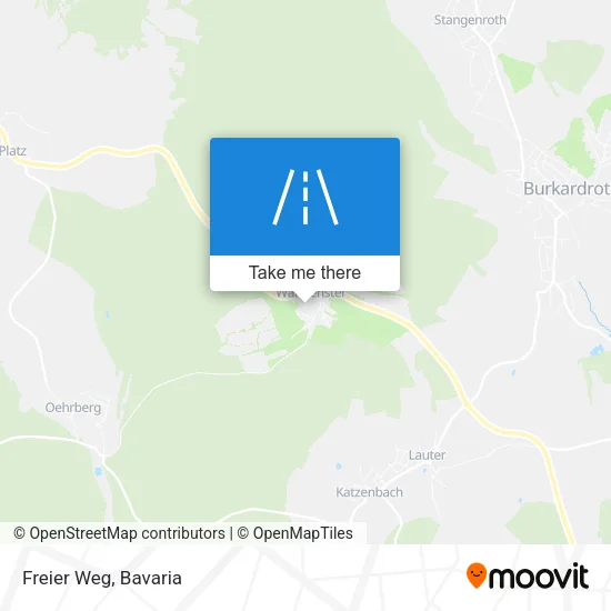 Карта Freier Weg