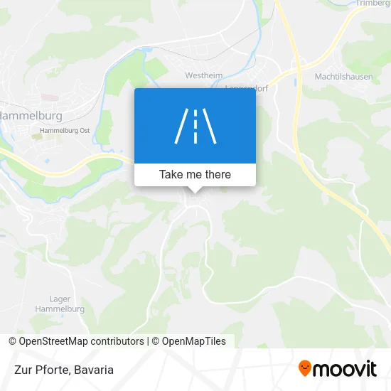 Карта Zur Pforte