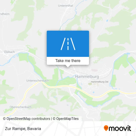 Карта Zur Rampe