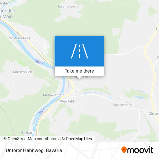 Карта Unterer Hahnweg