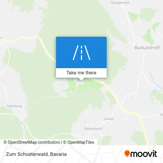 Карта Zum Schusterwald