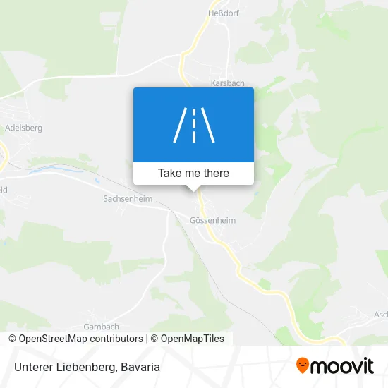 Карта Unterer Liebenberg
