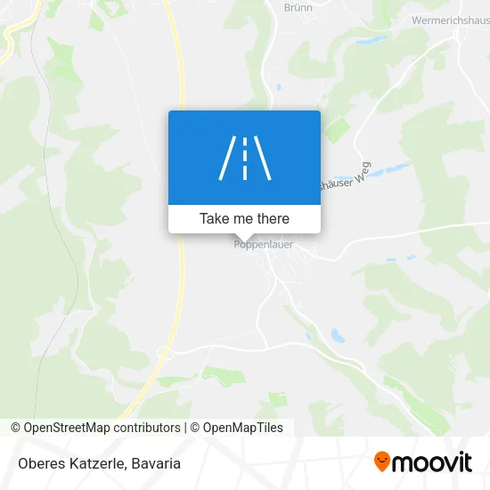 Карта Oberes Katzerle
