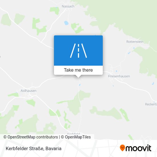 Kerbfelder Straße map