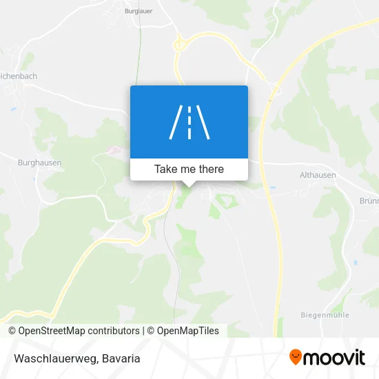 Карта Waschlauerweg