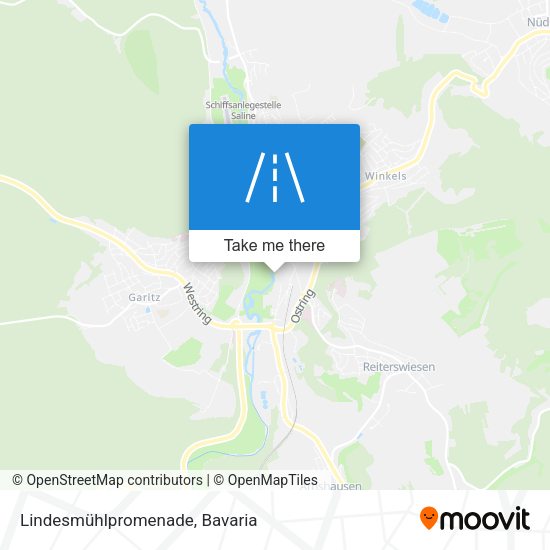 Lindesmühlpromenade map