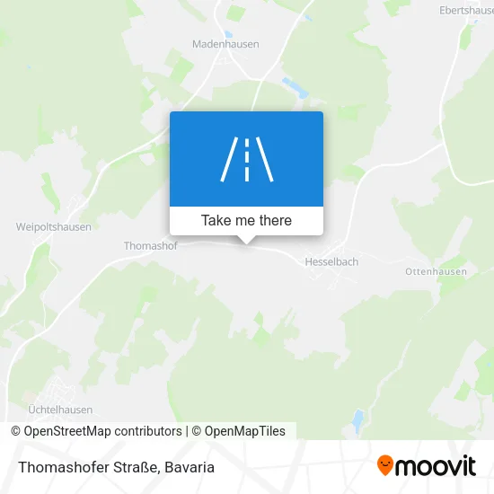 Карта Thomashofer Straße