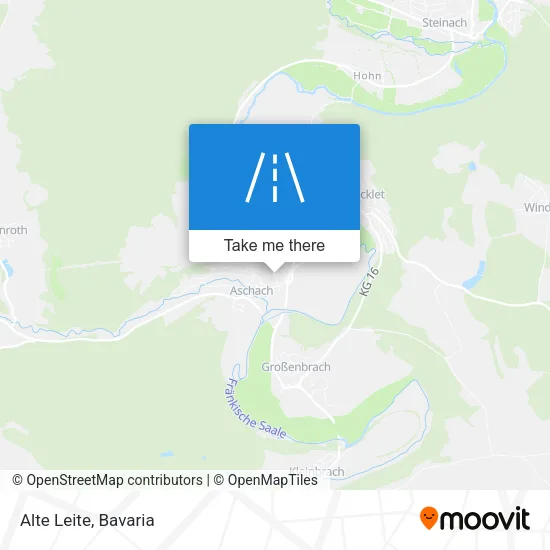 Карта Alte Leite
