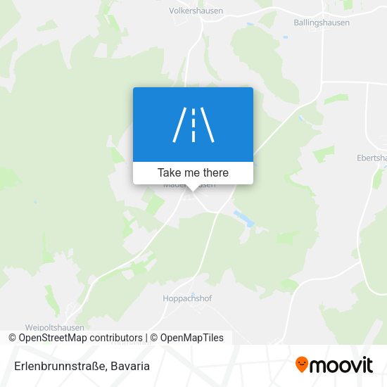 Erlenbrunnstraße map