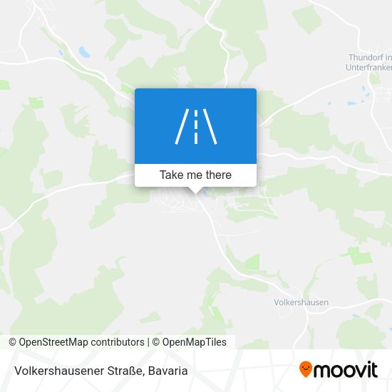 Volkershausener Straße map