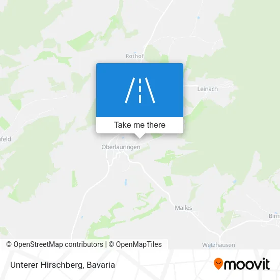 Карта Unterer Hirschberg
