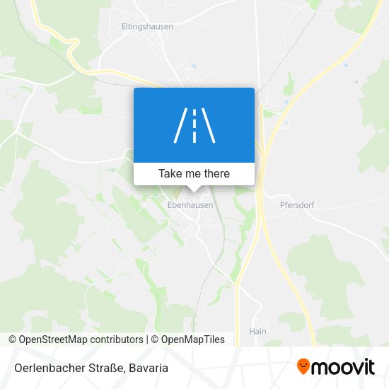 Oerlenbacher Straße map