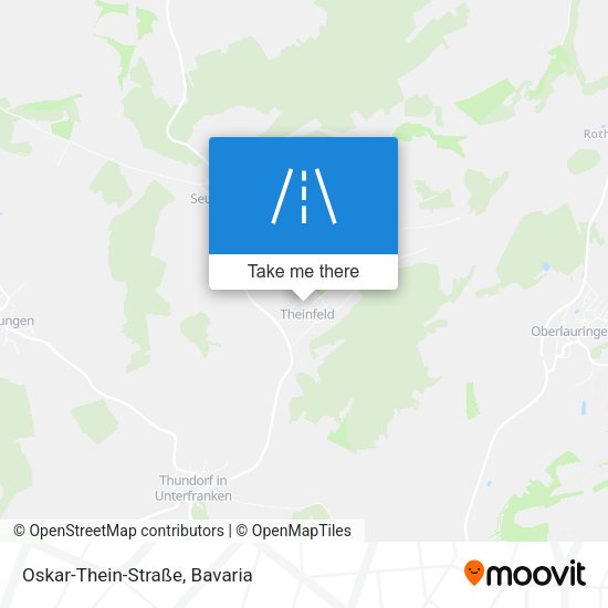 Oskar-Thein-Straße map