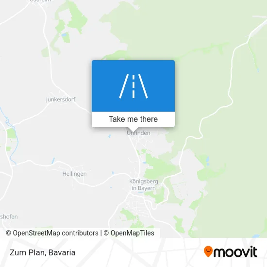 Карта Zum Plan