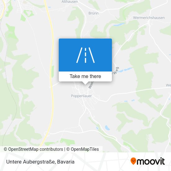 Untere Aubergstraße map