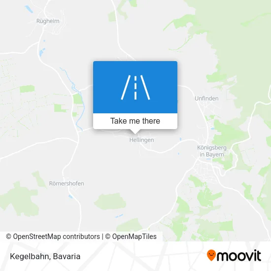 Карта Kegelbahn