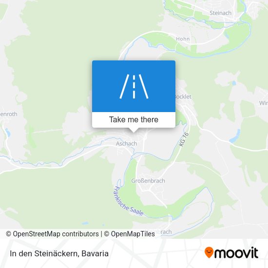 In den Steinäckern map