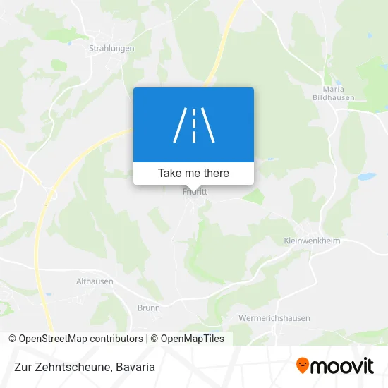 Карта Zur Zehntscheune