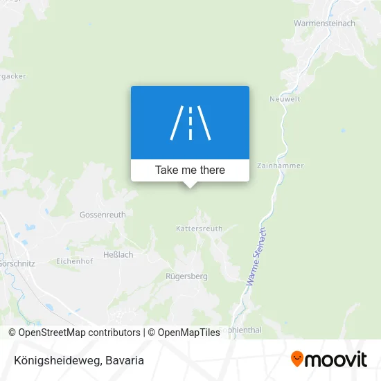 Königsheideweg map