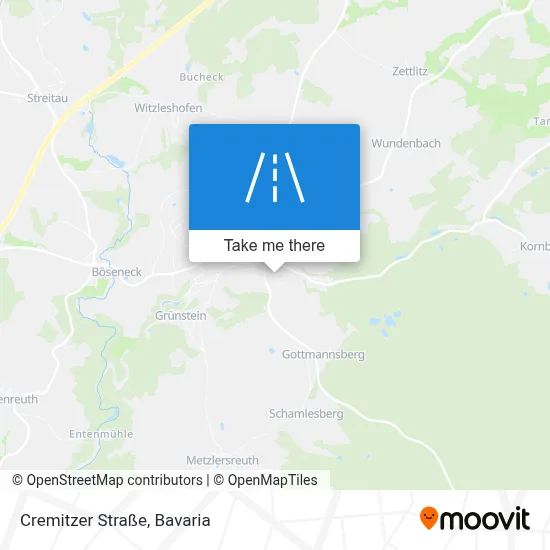 Cremitzer Straße map