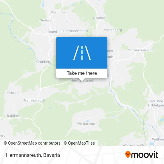 Карта Hermannsreuth