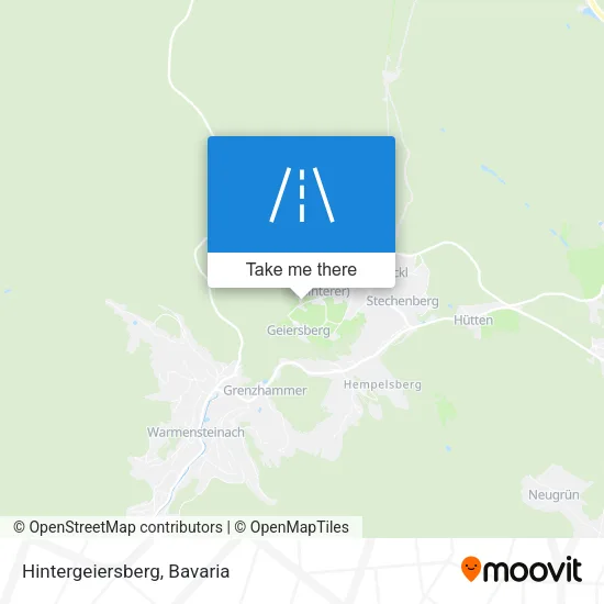 Карта Hintergeiersberg