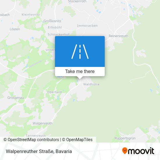 Walpenreuther Straße map