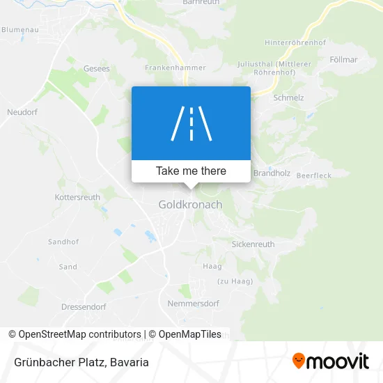 Карта Grünbacher Platz