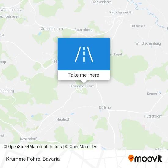Krumme Fohre map