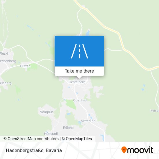 Hasenbergstraße map