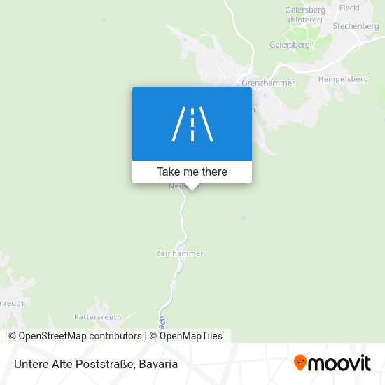 Untere Alte Poststraße map