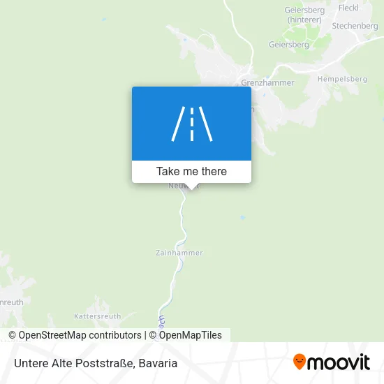 Карта Untere Alte Poststraße