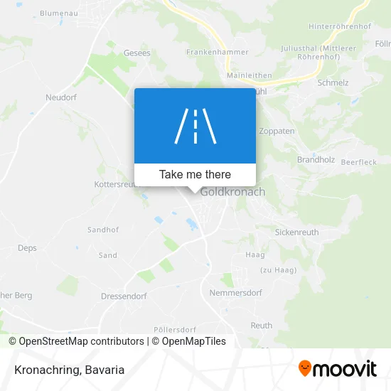 Карта Kronachring