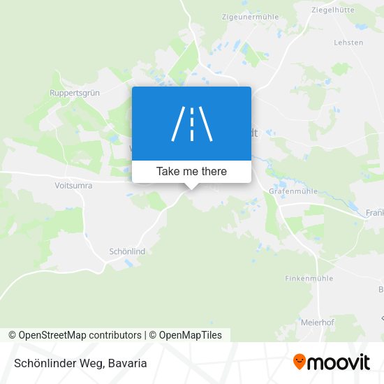Schönlinder Weg map