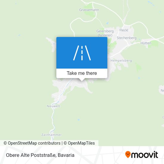 Obere Alte Poststraße map
