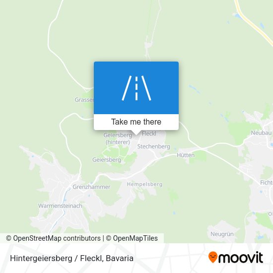 Hintergeiersberg / Fleckl map