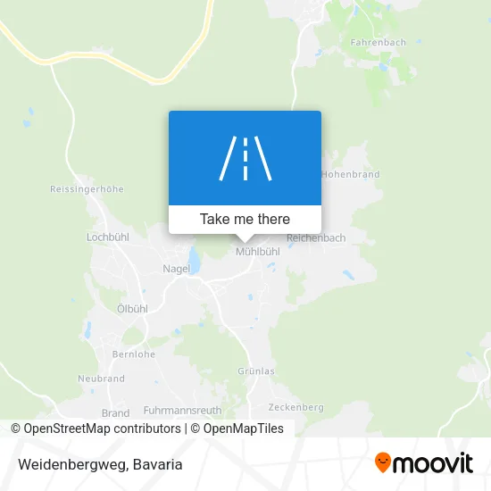 Карта Weidenbergweg