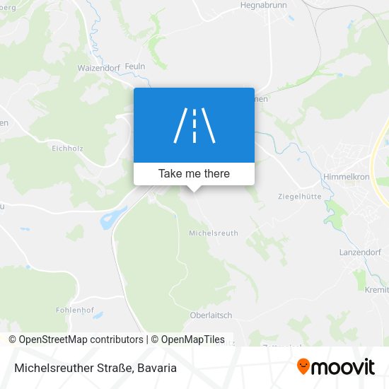 Michelsreuther Straße map