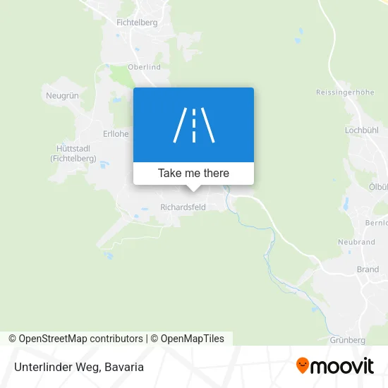 Карта Unterlinder Weg