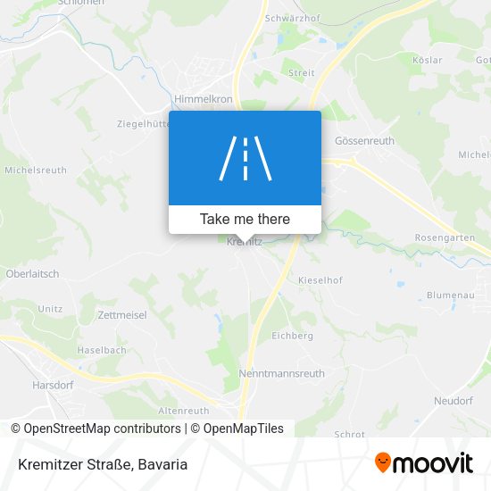 Kremitzer Straße map