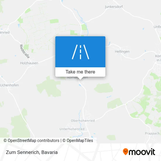 Карта Zum Sennerich