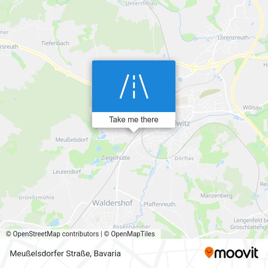 Meußelsdorfer Straße map