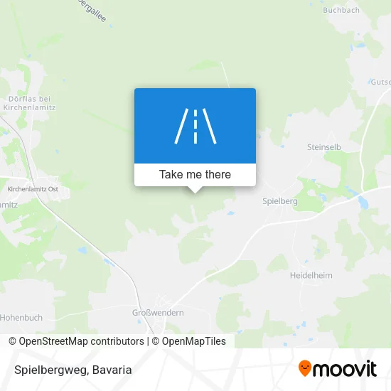 Карта Spielbergweg