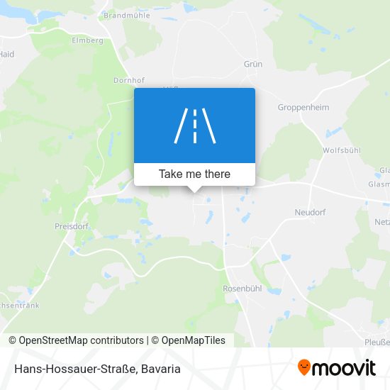 Hans-Hossauer-Straße map
